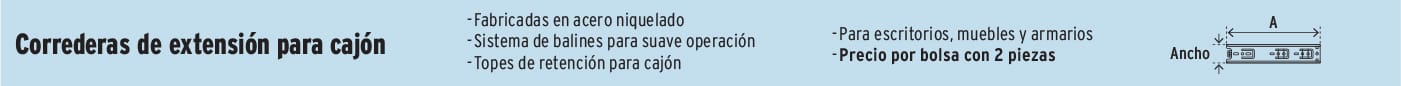 correderas