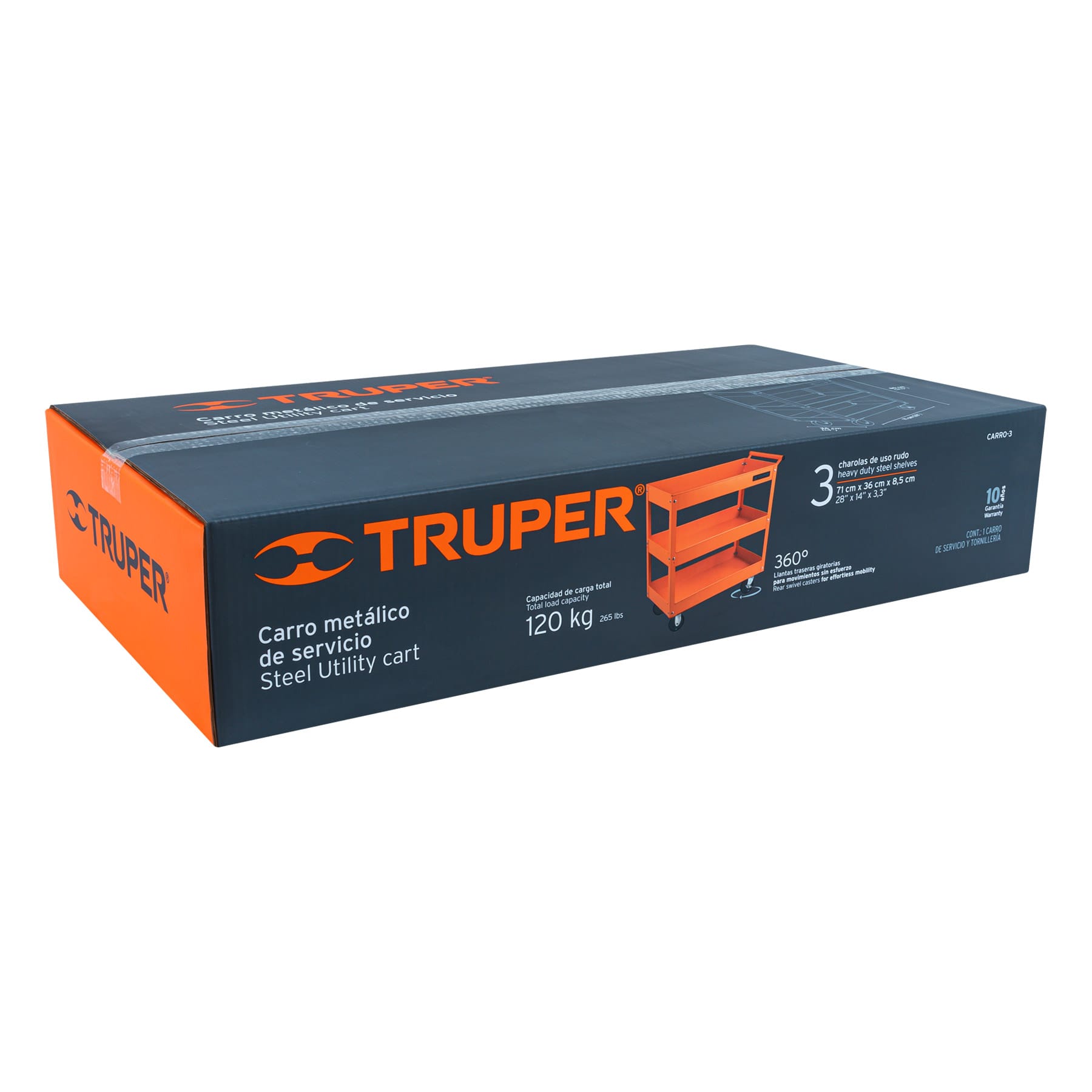 TRUPER CABALLETE AUTO 3TON.CAJA 2 UNIDADES(1)