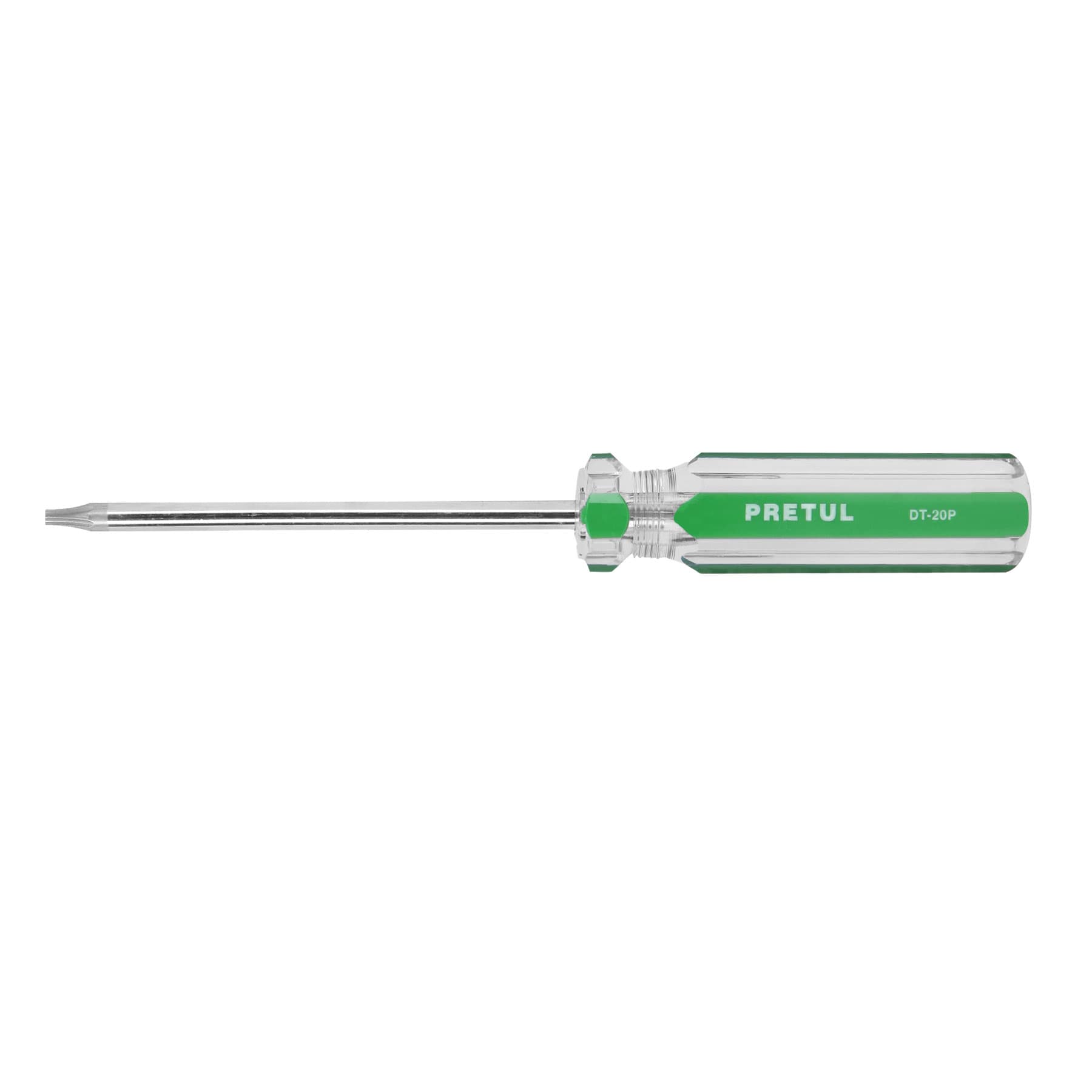 DT-20P Pretul - Desarmador punta Torx T 20 mango de PVC, Pretul