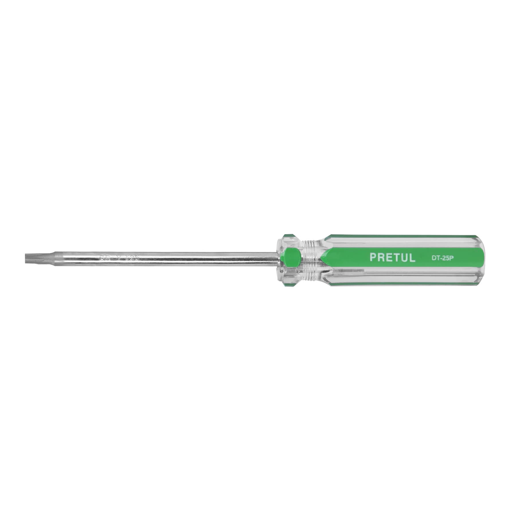 DT-25P Pretul - Desarmador punta Torx T 25 mango de PVC, Pretul