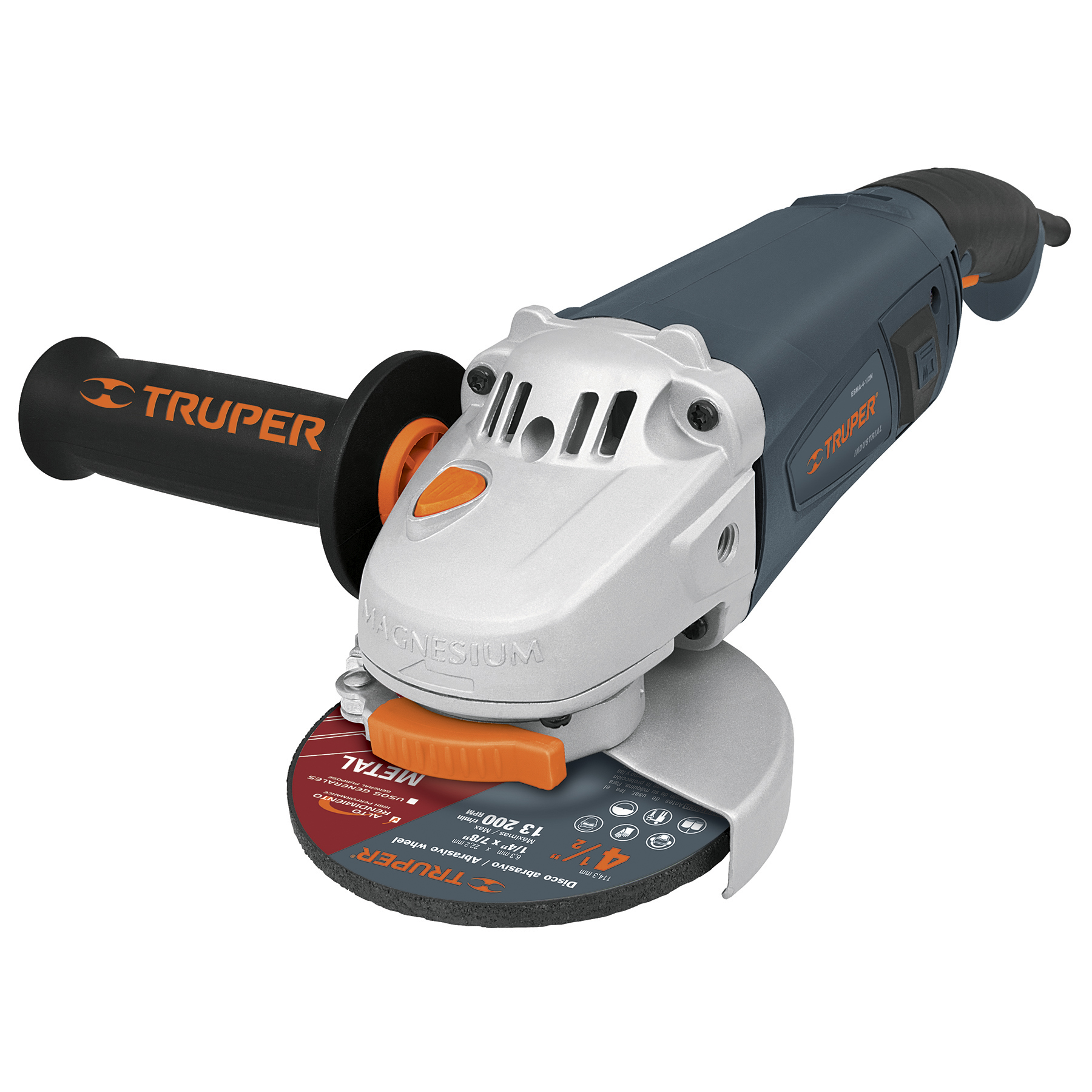 Ficha técnica 16616/ESMA-4-1/2NX2 Truper® - Es mucha herramienta