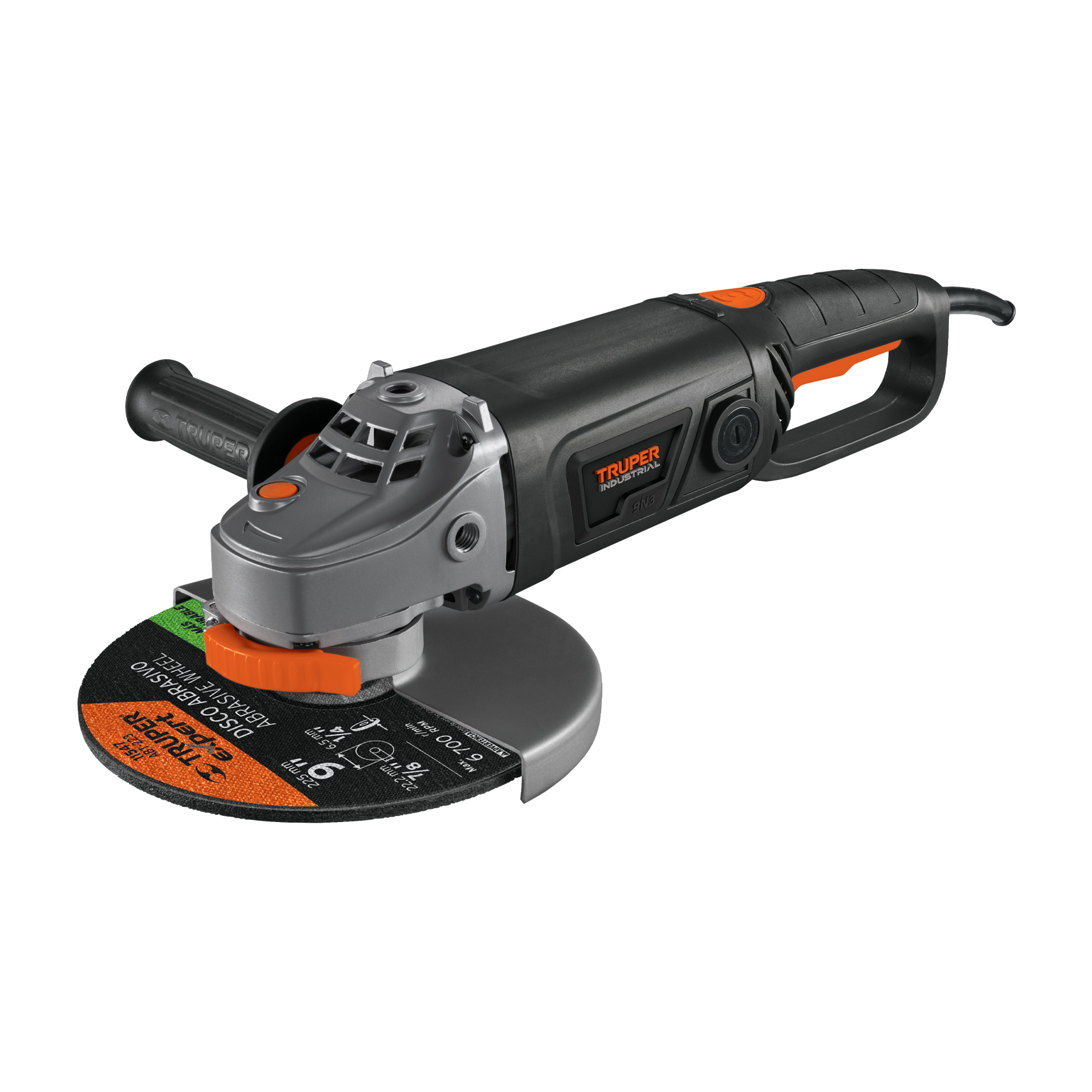 Ficha tecnica esmeriladora angular 9 industrial 2 000w