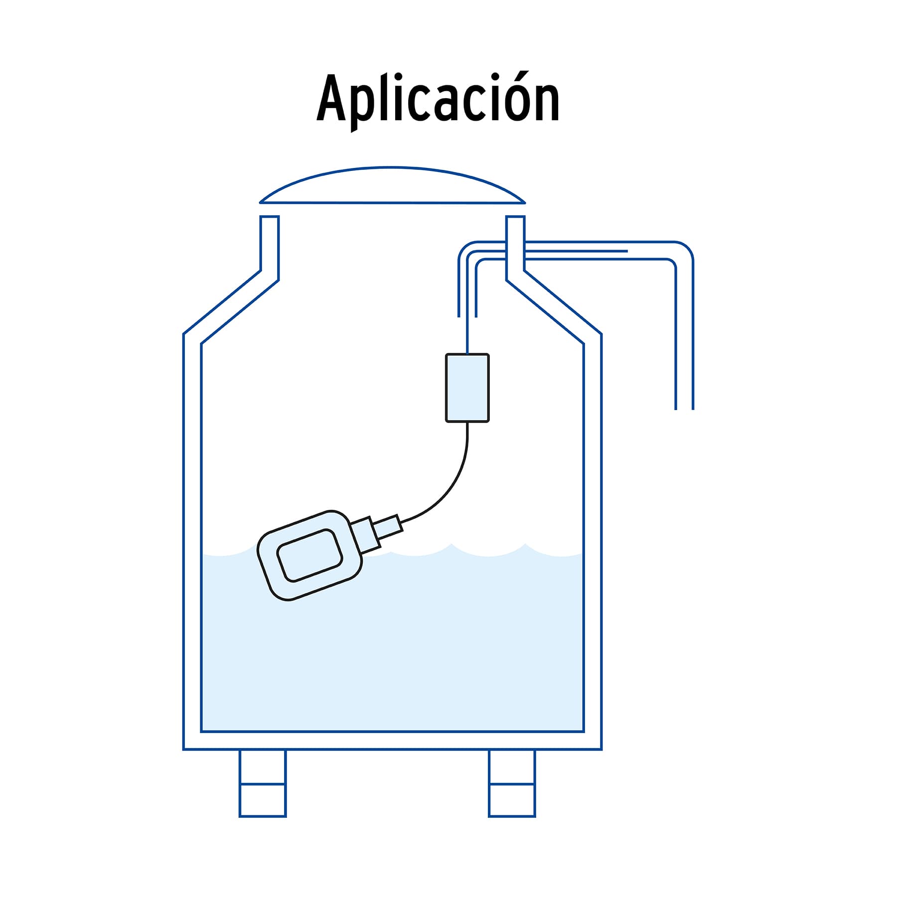 Ficha Tecnica Flotador Eléctrico Con Cable De 3 M Foset