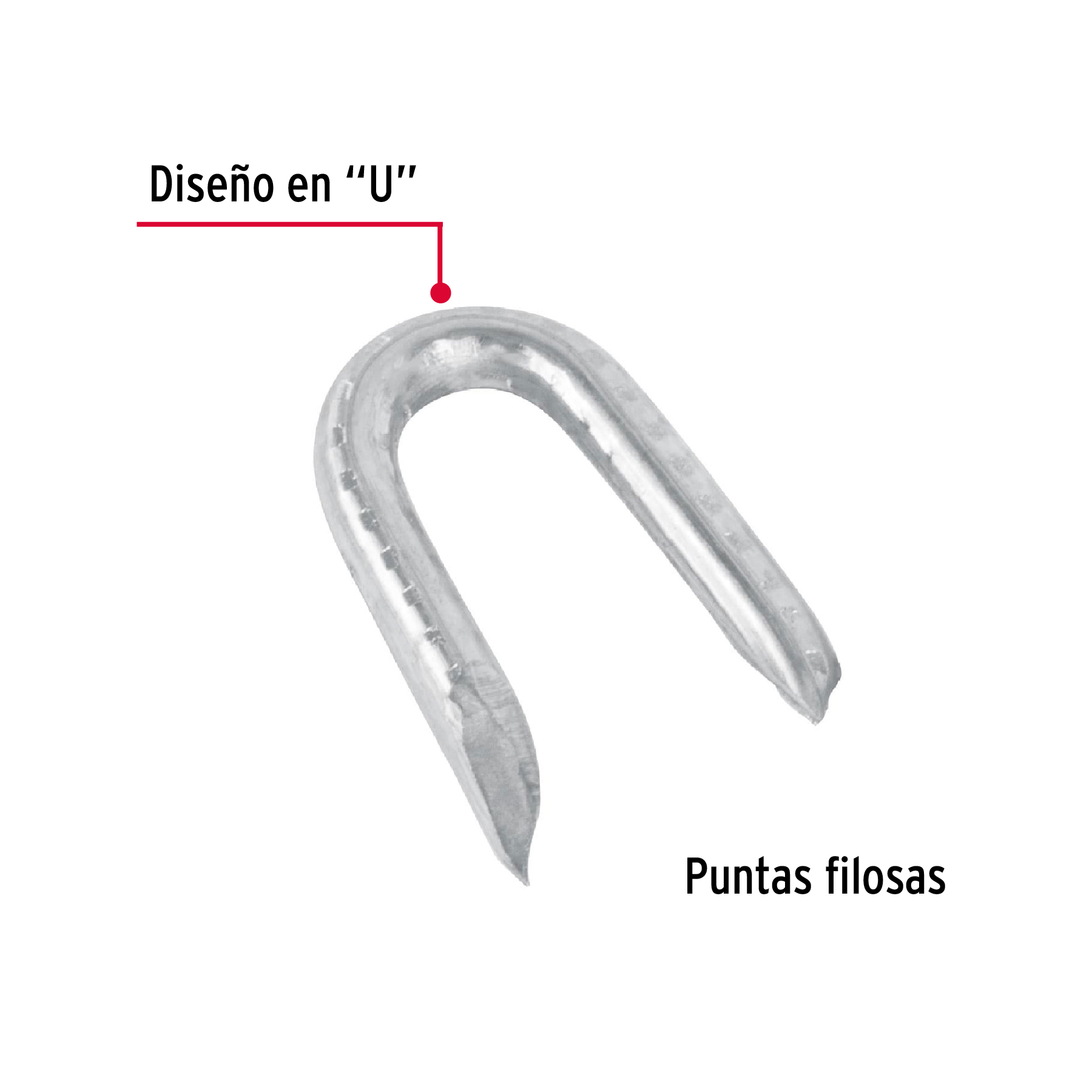 Resolver Kilimanjaro Asco Ficha técnica Grapas para alambre de púas, galvanizadas, 10kg