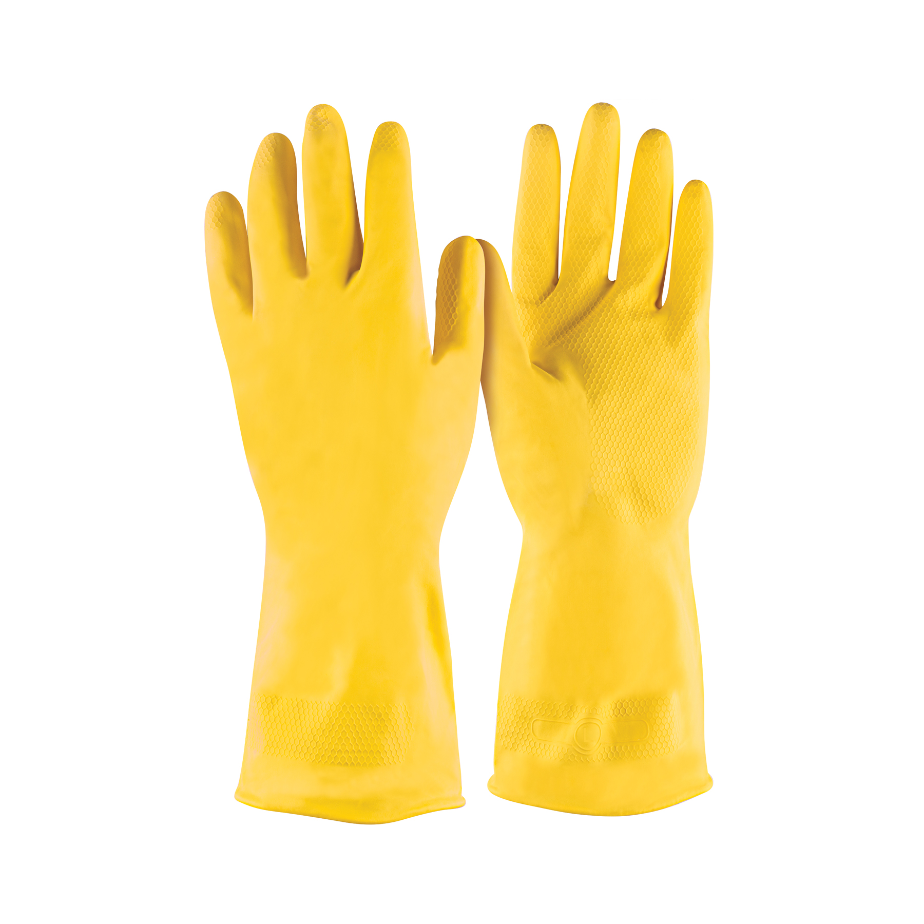 Guantes de látex para limpieza, color naranja, Guantes De Látex y Nitrilo