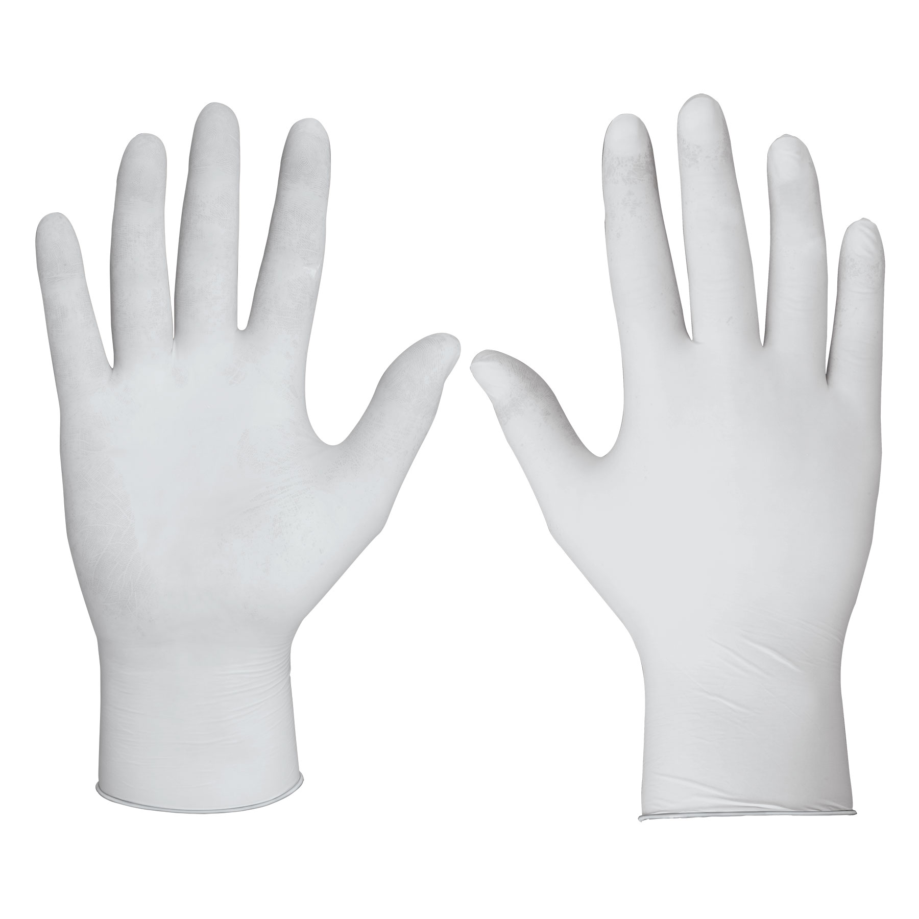 GUANTE DESECHABLE LATEX BLANCO 100PZ SIN POLVO MEDIANO GRPR-MD-1-T  GRPR-MD-1-T, GUANTES DESECHABLES