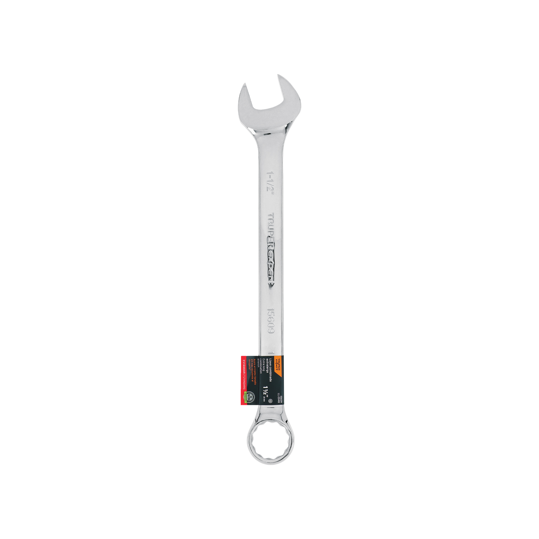 Ficha Tecnica Llave combinada extralarga 1-1/2" x 467 mm de largo, Expert
