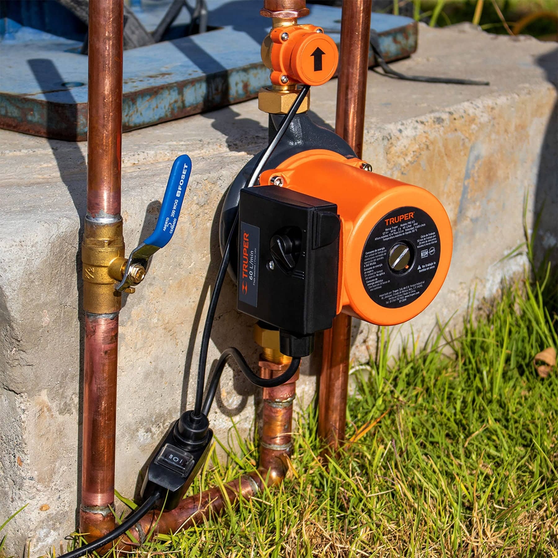 Cómo conectar bomba de agua con presurizador?, Encendido Automático