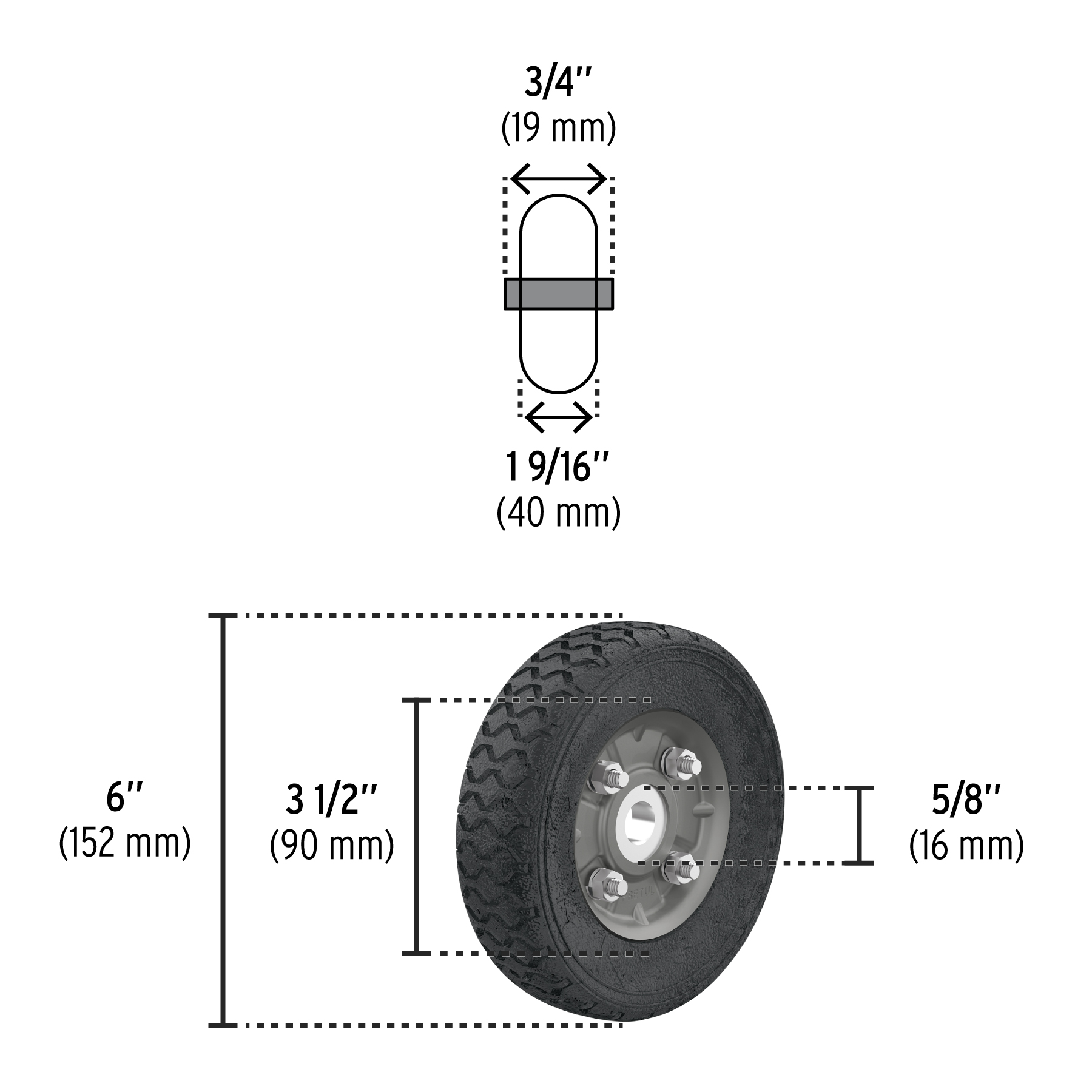 Ficha Tecnica Base universal con ruedas para línea blanca, Fiero