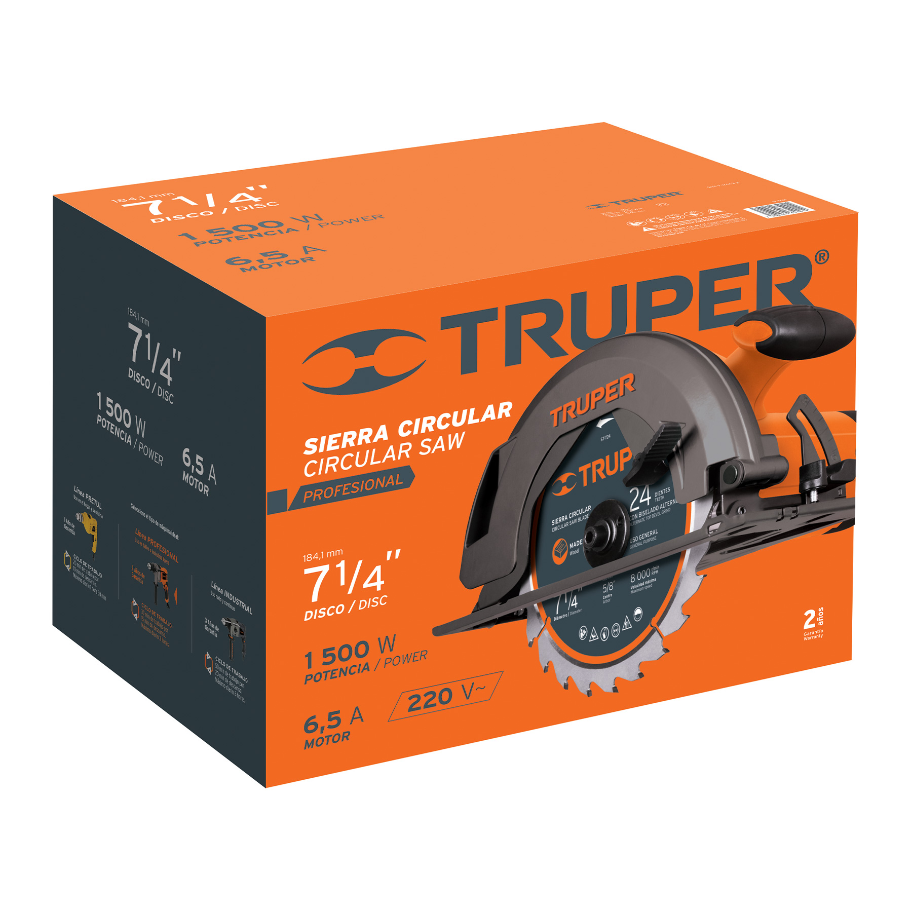 Ficha Tecnica Sierra Circular 7 1 4 Profesional 220 V 1500 W ficha-tecnica-sierra-circular-7-1-4-profesional-220-v-1500-w