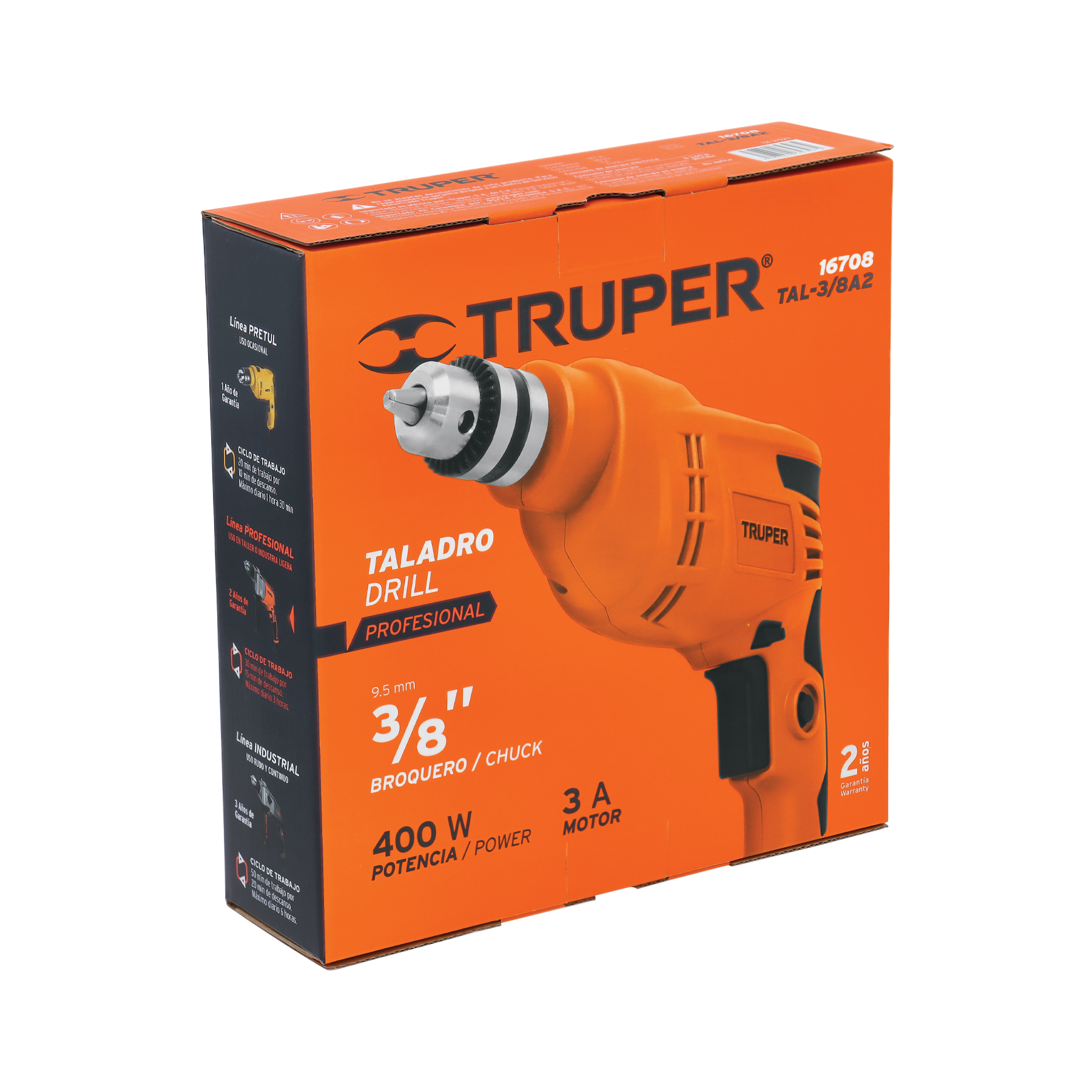 Empaque oficial de taladro Truper