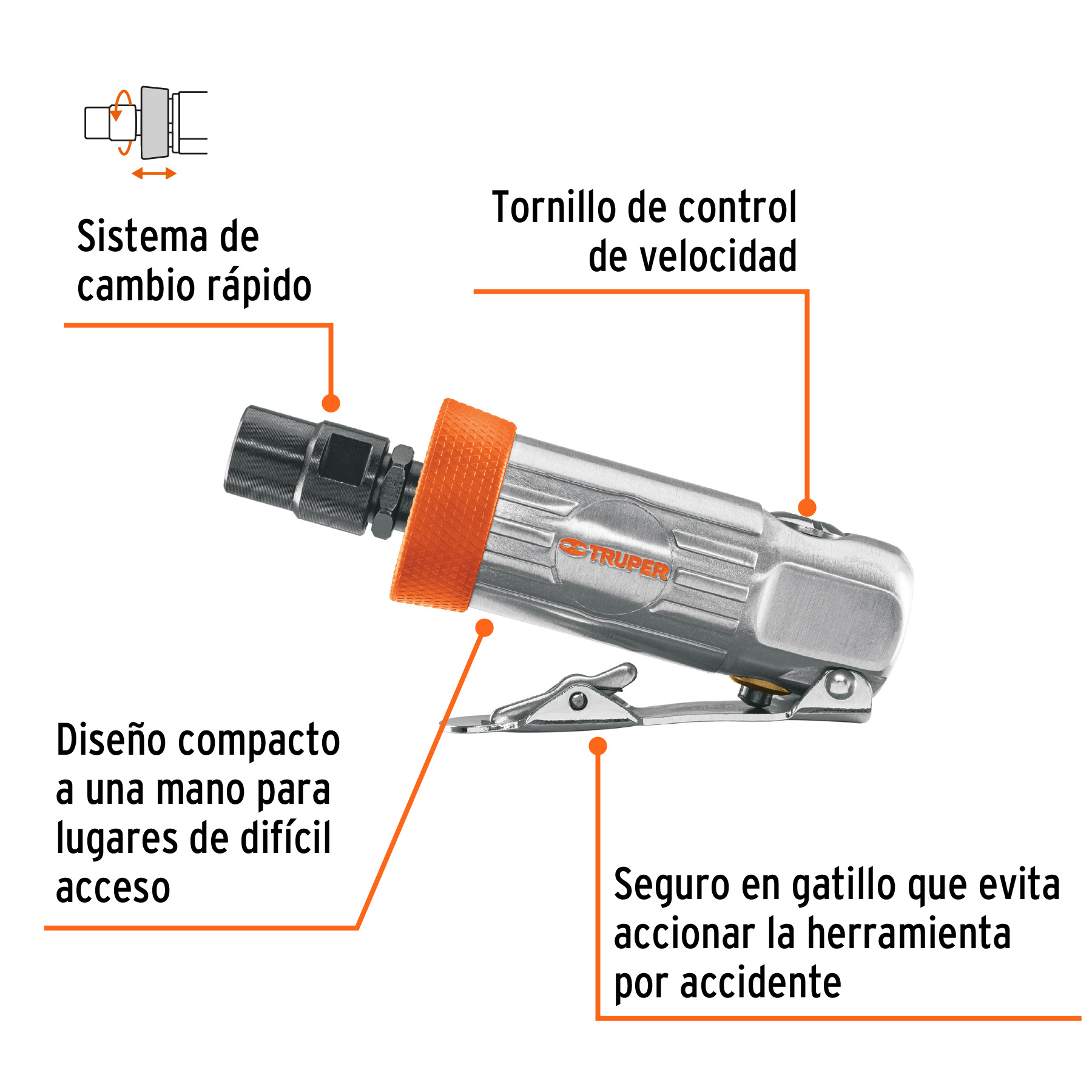 Ficha técnica 10611/LI-CA-3AAA Truper® - Es mucha herramienta