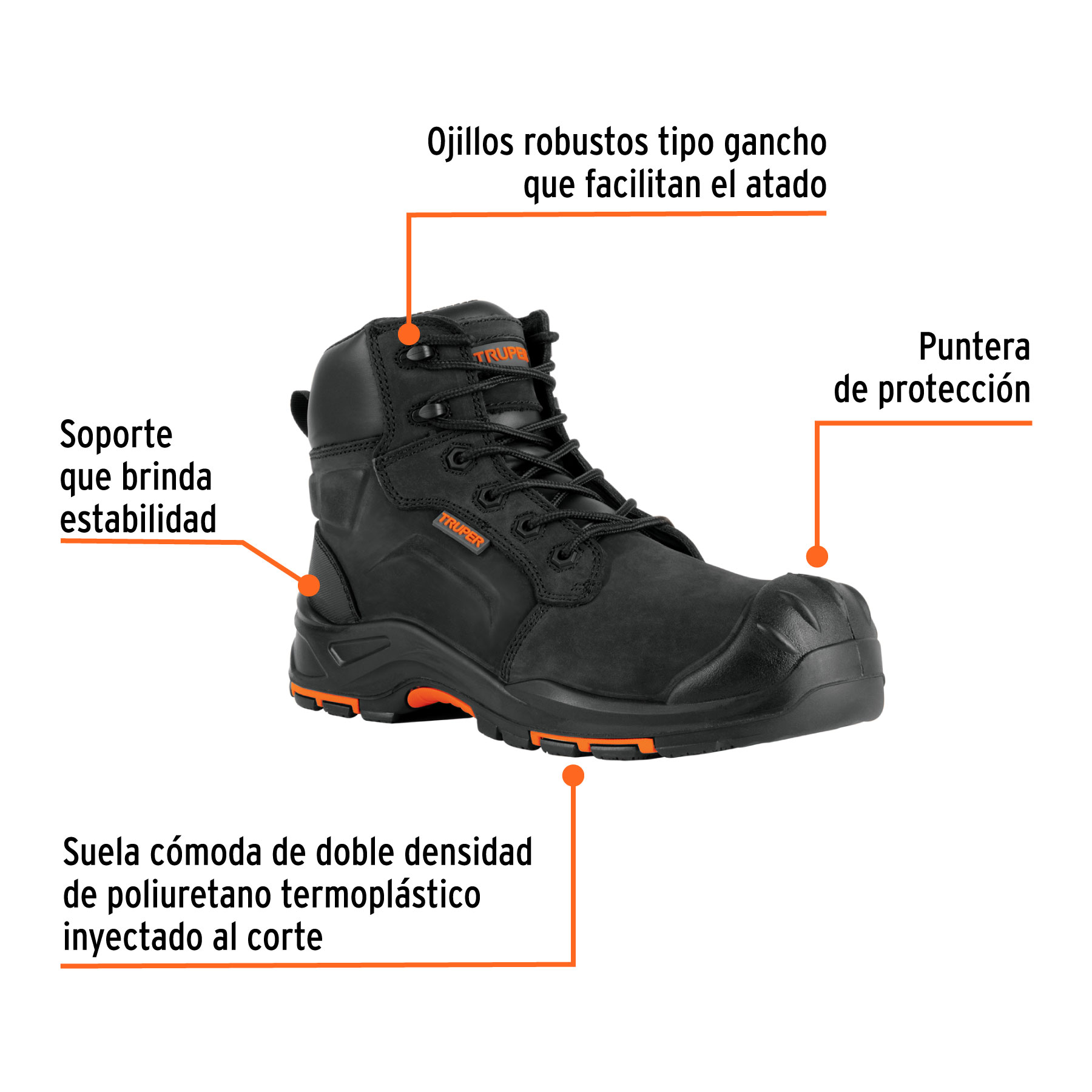 botas dielectricas truper