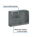 Dispensador junior p/toallas de papel, humo, Basic