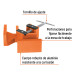 Prensa esquinera profesional, 2-1/2" de aluminio, Truper