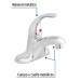 Monomando 4" para lavabo, Foset