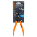 Pinza punta a 90° 6-3/4" para abrir anillos, mango de PVC
