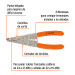 Pinza 8" pela cables 24 a 12 AWG, Truper