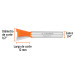 Broca para router, cola de pato, 1/2", Truper