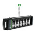 Juego de 7 dados cuadro 1/2" punta torx, Truper