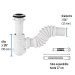 Céspol de bote 1-1/4", contra, polipropileno, para lavabo