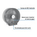 Portarollo junior de ABS, humo, Foset Basic