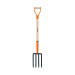 Bieldo para jardín, 4 dientes, mgo 34", puño "Y", Truper