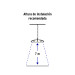 Luminario de LED 150 W High Bay, Volteck