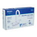 Mezcladora cromo 4" para lavabo, cuello bar, palanca, Foset