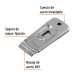 Raspador de acero inoxidable con navaja de 1-1/2", Truper