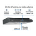 Campana extractora 50 cm, empotrable, negra, Foset