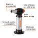 Mini Soplete recargable de gas butano, Truper