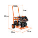 Generador portátil 1.5 kW motor a gasolina, Truper