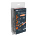 Línea de vida 1.8 m cable de acero, absorbedor impacto, ANSI