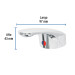 Maneral de palanca p/monomando lavabo MP-420, cromo, Basic