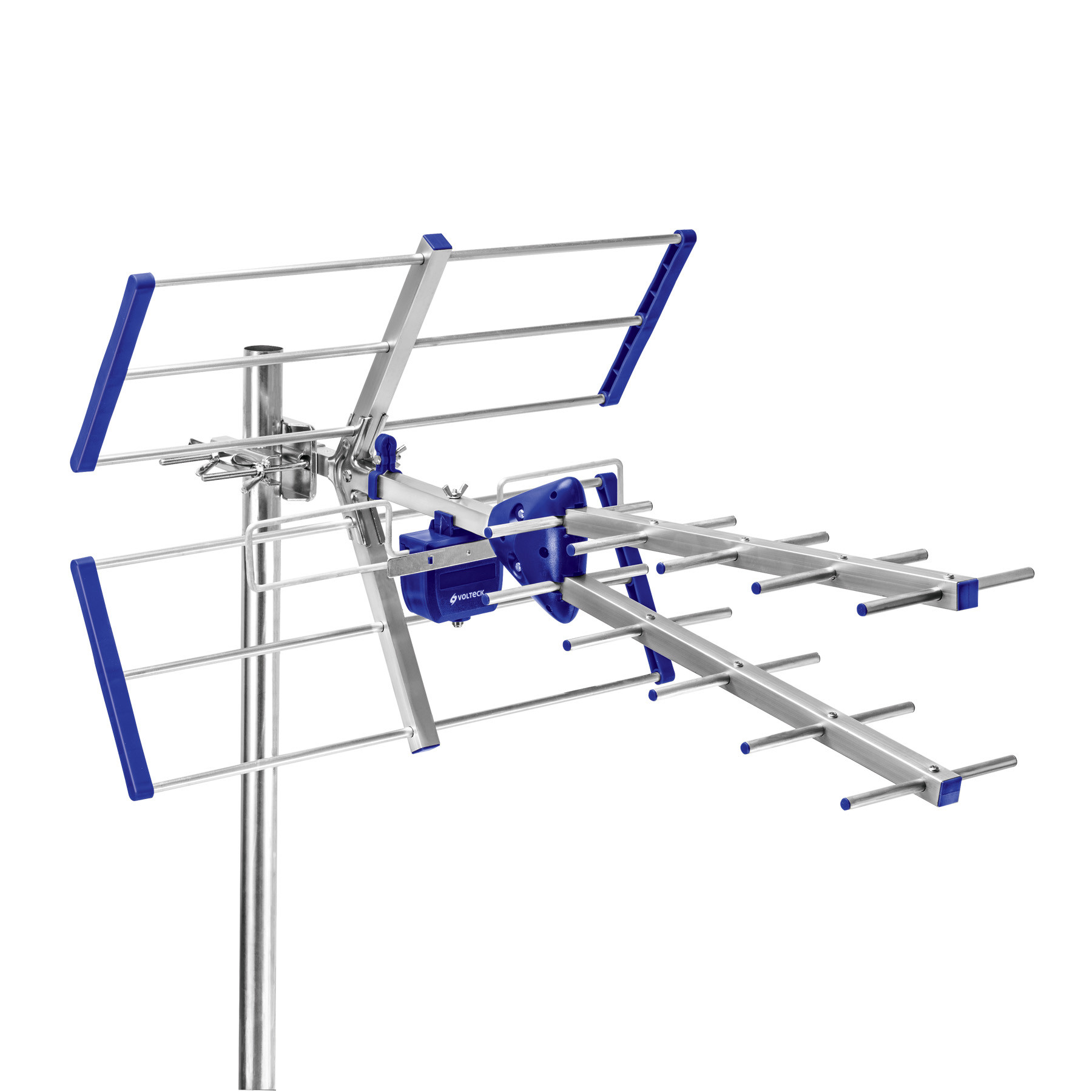 Antena aérea para TV HD, 17 elementos, Volteck