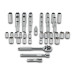 Juego de 45 herramientas cuadro 3/8" std y mm para mecánico