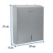 Dispensador de acero inox. para toallas de papel, Foset