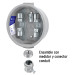 Reducción bushing de 1-1/4" a 1/2", Volteck