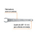 Llave 9" para tanque de gas, Truper