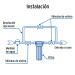 Filtro para agua Jumbo, Foset