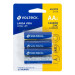 Blíster con 4 pilas zinc-carbón tamaño AA, Volteck