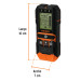 Detector de materiales detrás de muros, profundidad máx 12cm