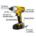 Destornillador de impacto inalámbrico 1/4", 20 V, Pretul