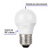 Lámpara de LED, G45, 6 W, luz cálida, Volteck
