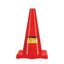 Cono de precaución de 45 cm de PVC, Pretul
