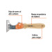 Espátula 2-1/2" de 5 usos con mango de madera, Truper