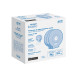 Portarollo junior de ABS, humo, Foset Basic