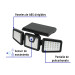 Luminario Solar LED 7 W con sensor de movimiento, Volteck
