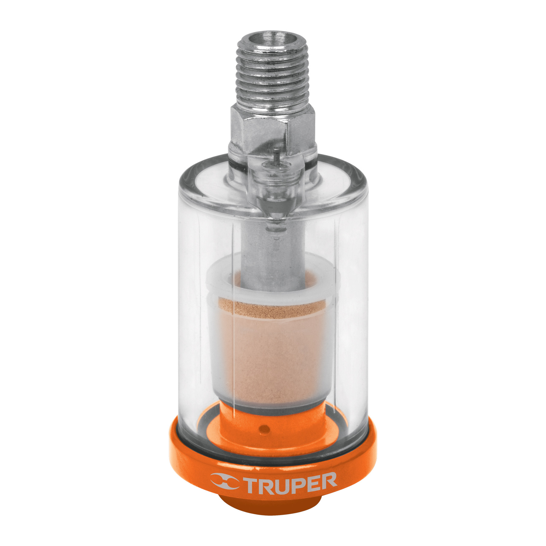 Filtro separador de agua y aceite, cuerda 1/4 NPT, Truper